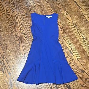 DVF Blue Dress